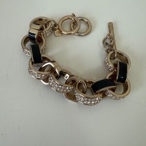 Black and gold bracelet